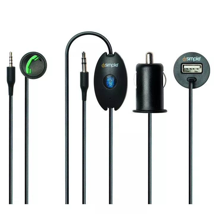 PAC ISBT52 BluStream Bluetooth Streaming Device with Dash Mount & 12 volt plug