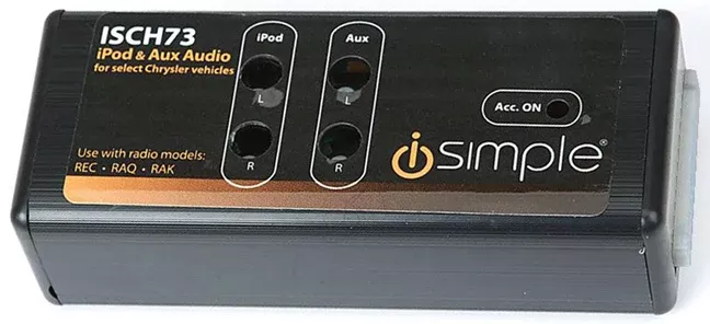 PAC ISCH73 iPod Integration for select 2005-2009 Chrysler Vehicles