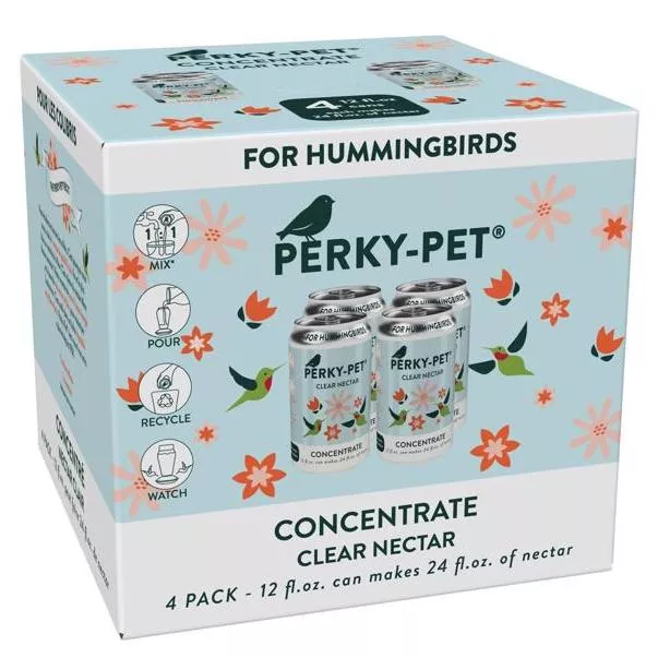 Perky-Pet Hummingbird Nectar Liquid Concentrate Cans