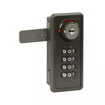 Resettable Combination Lock for Designer Wood Locker