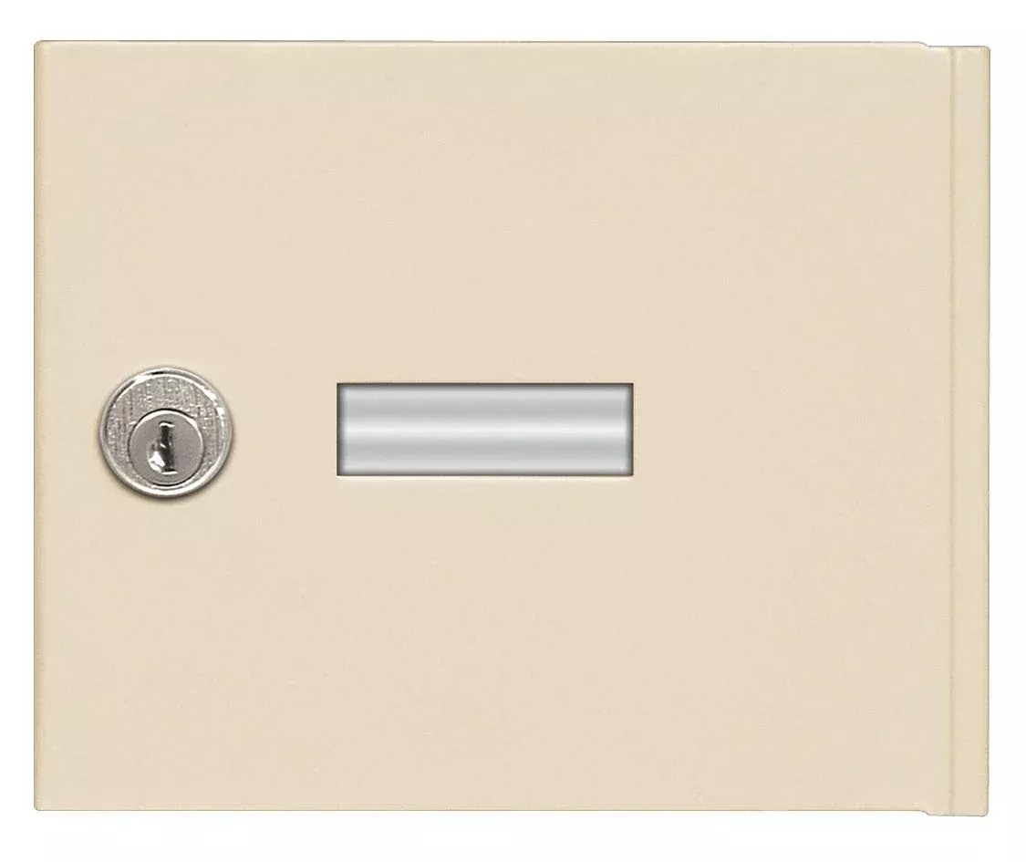 Salsbury Industries 3651SAN Replacement Door and Lock Standard A Size for 4B+ Horizontal Mailbox with Keys, Sandstone