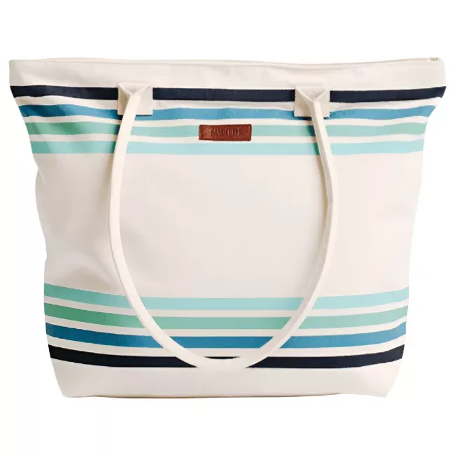 Sand Cloud Cotton Canvas Beach Tote - 16" x 20"