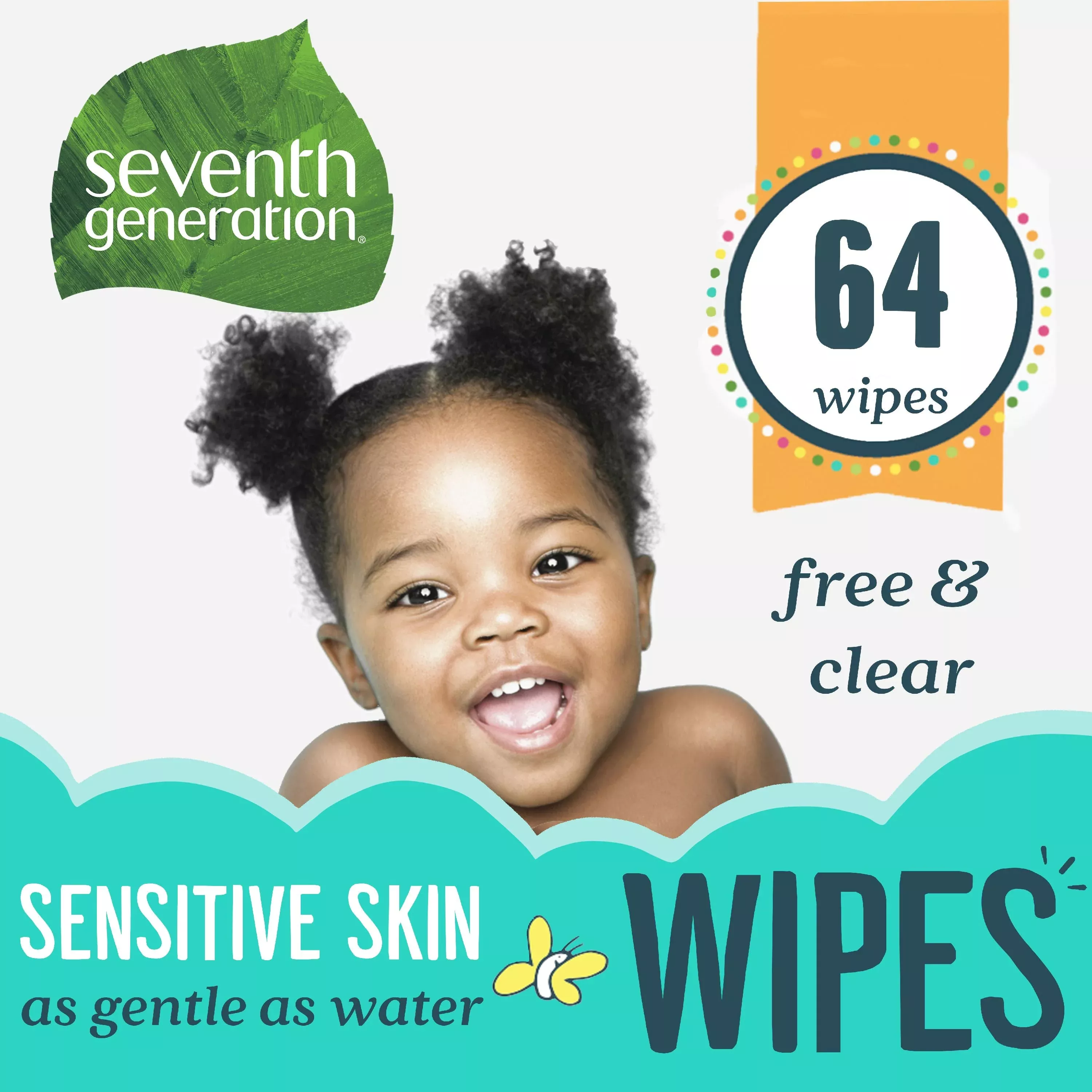 Seventh Generation Baby Wipes Thick Strong