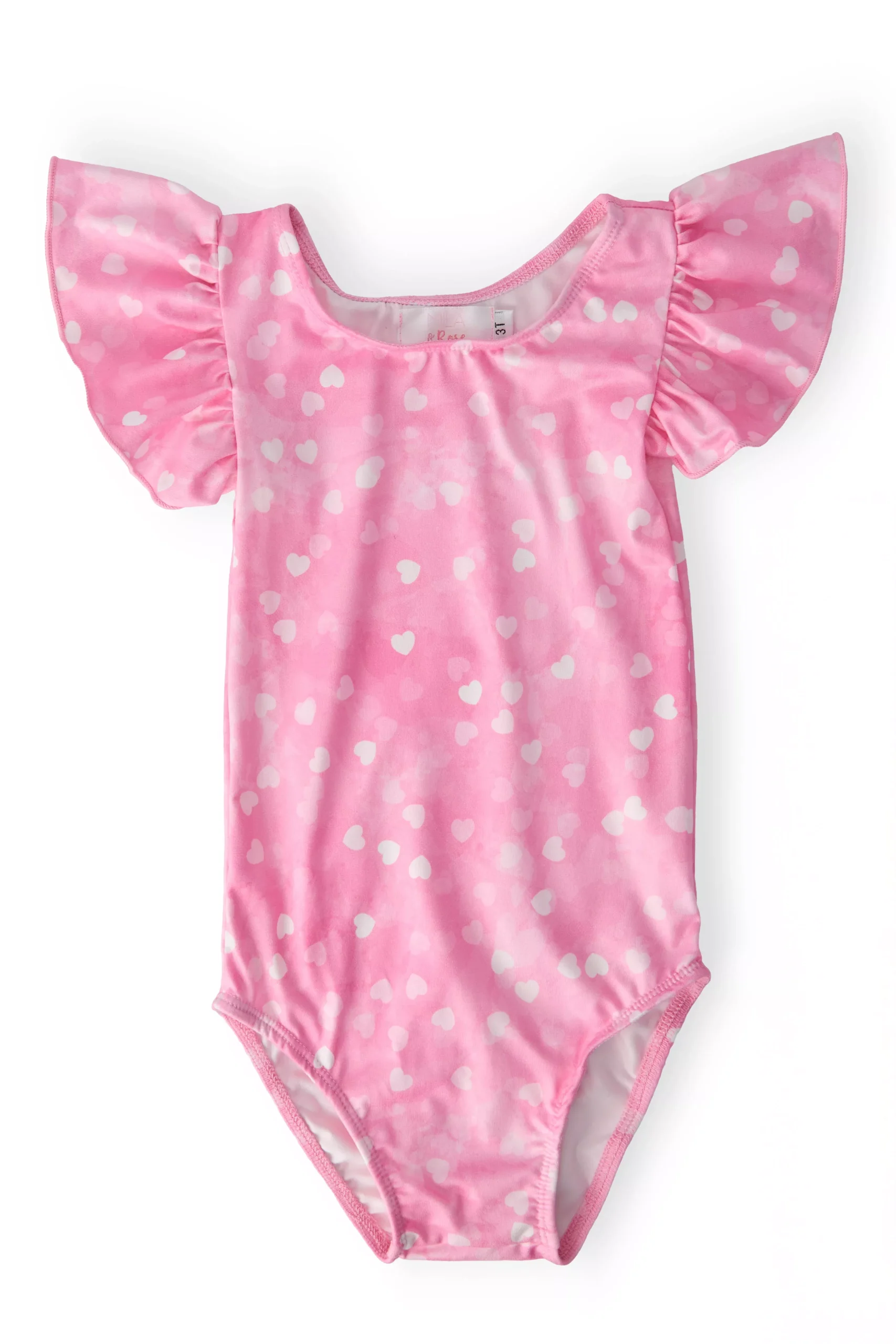 Shine Bright S /S Flutter Sleeve Leotard