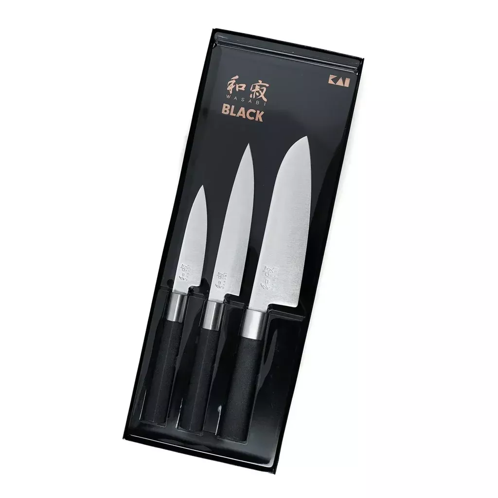 Shun & Kai Wasabi Knife Set