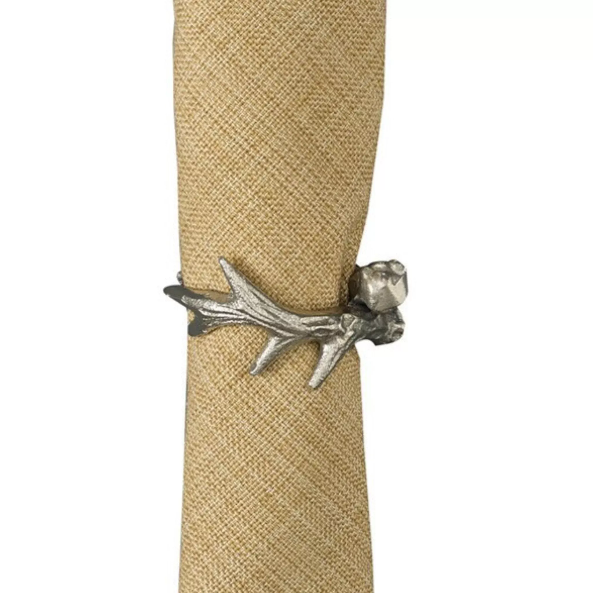 Silver Antler Napkin Ring