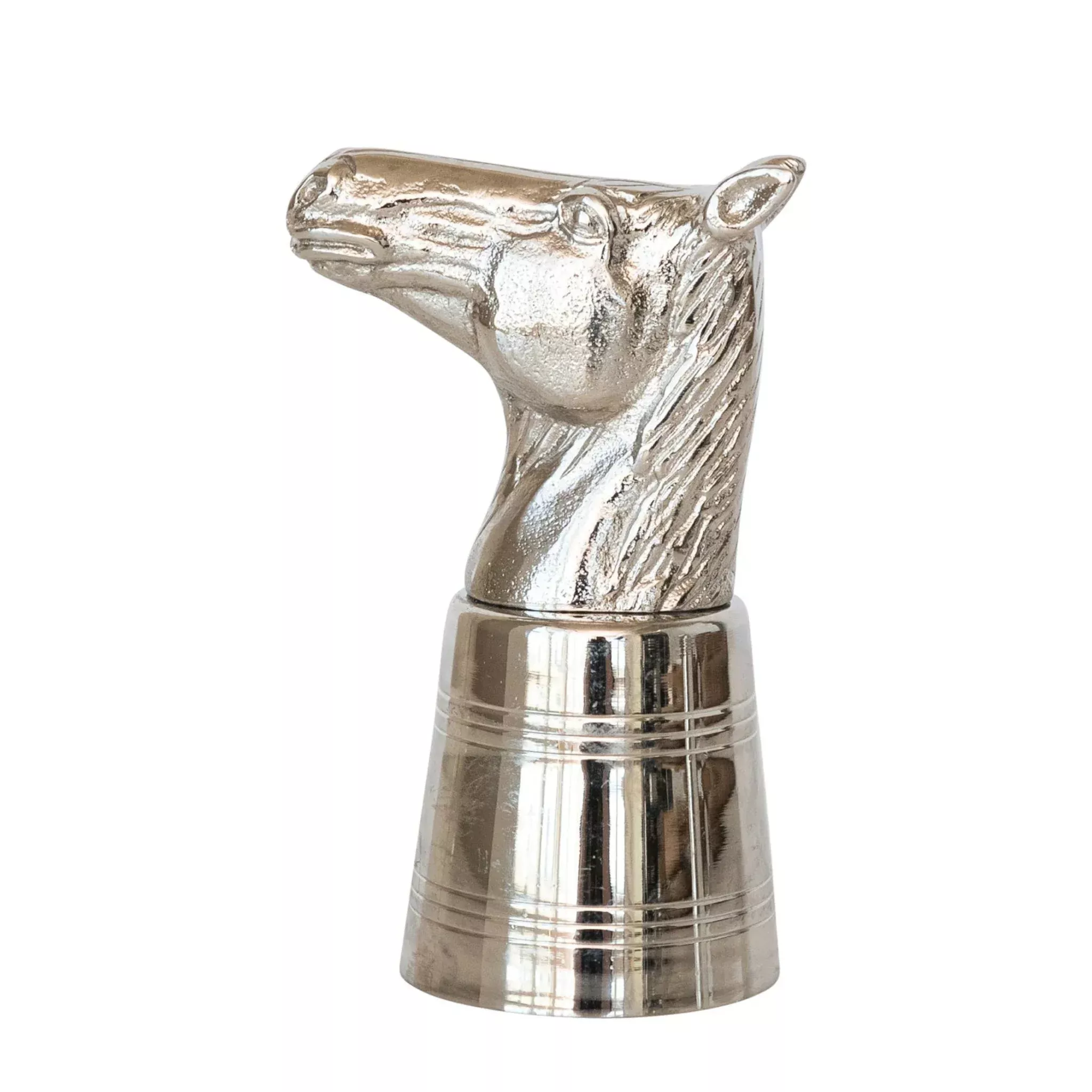 Silver Horse Head Jigger