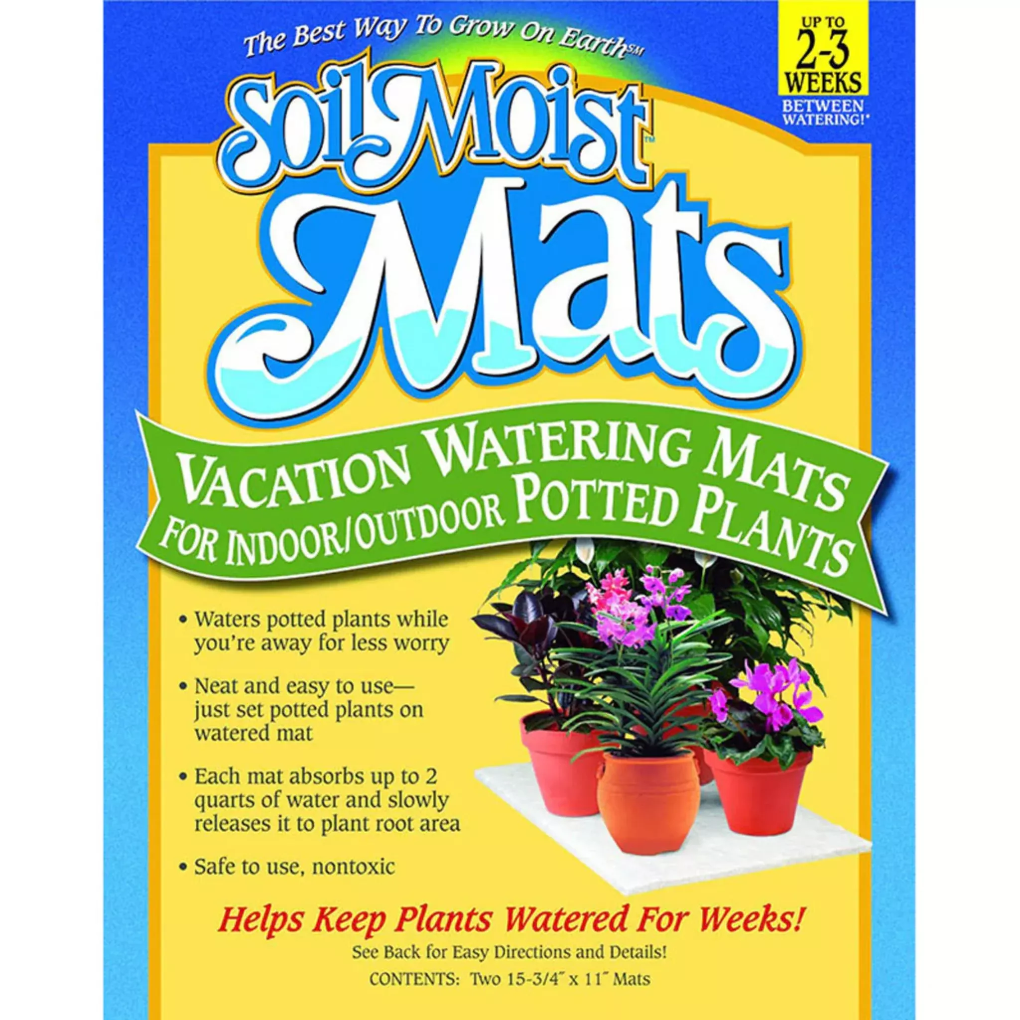 Soil Moist Vacation Watering Mats