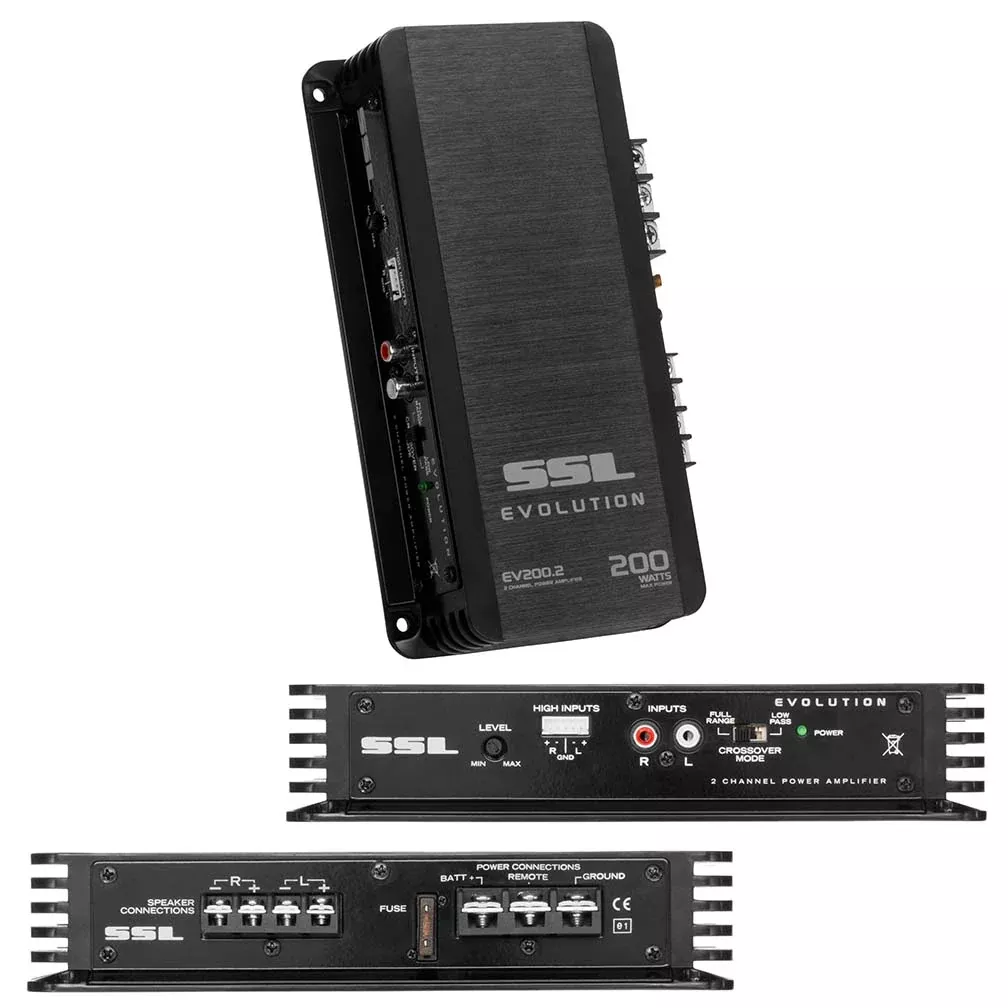 Soundstorm EV2002 Small 2CH Amplifier 200W Max