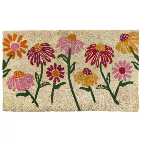 Spring Sunflowers Coir Mat - 18" x 30"