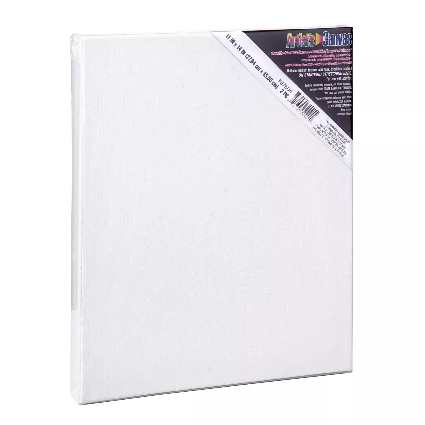 Stretched Canvas - 11 x 14 inches - 2 pack