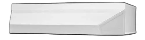 Summit 30” Range Hood Shell Only, Decorative Range Hood Shell, No Electronic Components, Black, Made In The USA