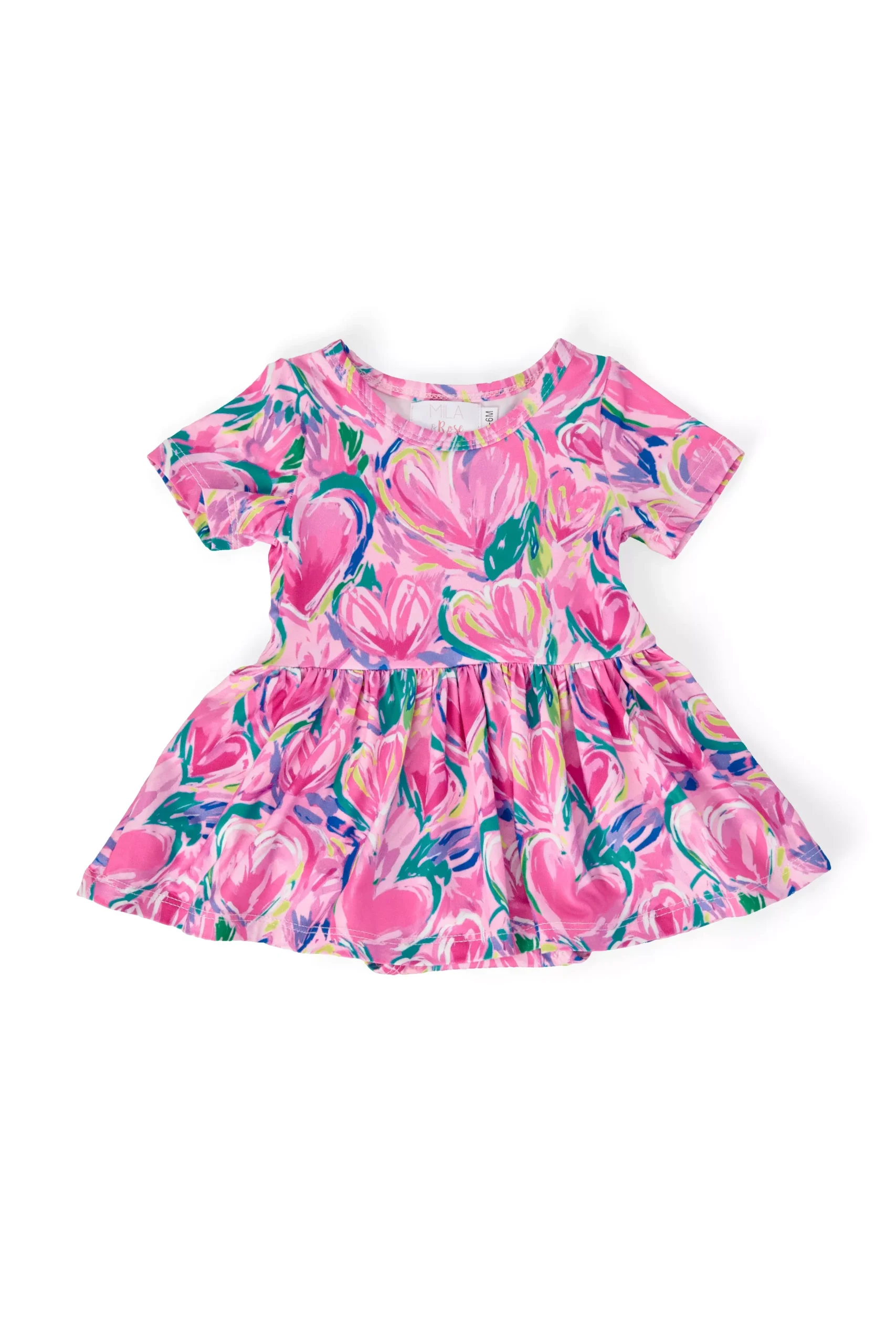 Sweetheart Scribbles S /S Twirl Bodysuit