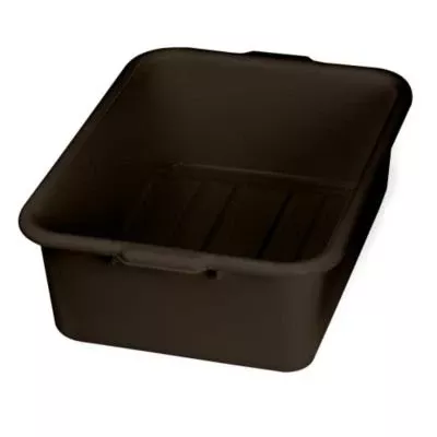 Tablecraft 7 Inch Brown Tote Box