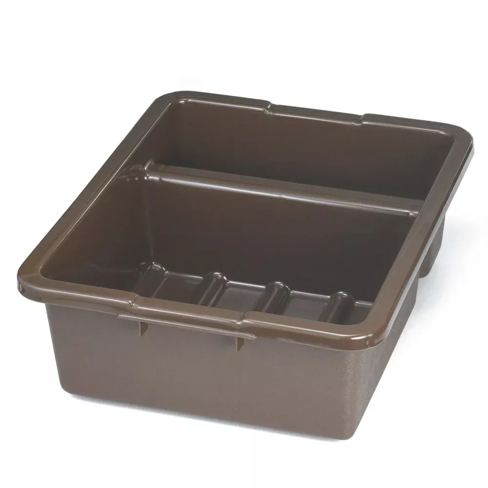 Tablecraft Box Bus Divided 7 Inch Brown