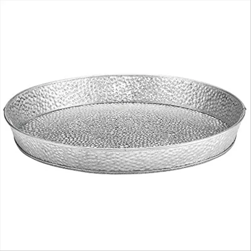 Tablecraft Dinner Platter Galvanized
