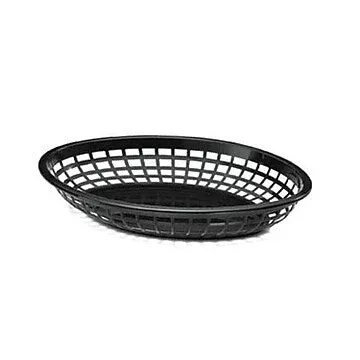 Tablecraft Oval Jumbo Black Basket