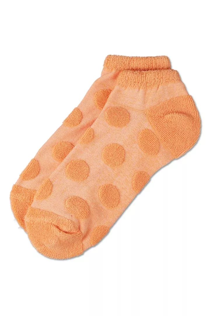 Terry Dot Low Cut Socks