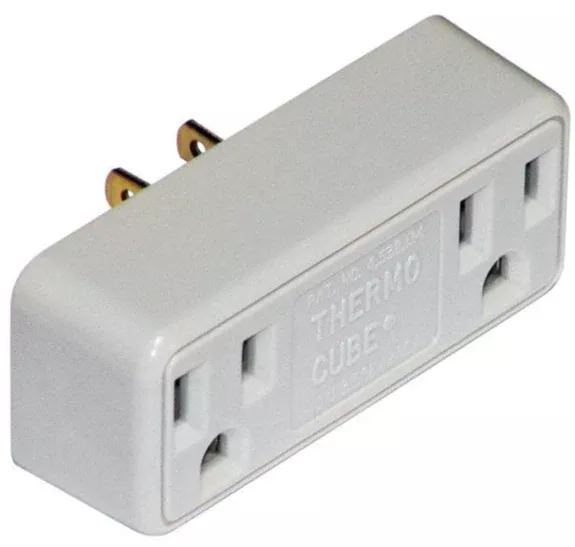 Thermocube 2-Outlet Temperature Controlled Power Outlet