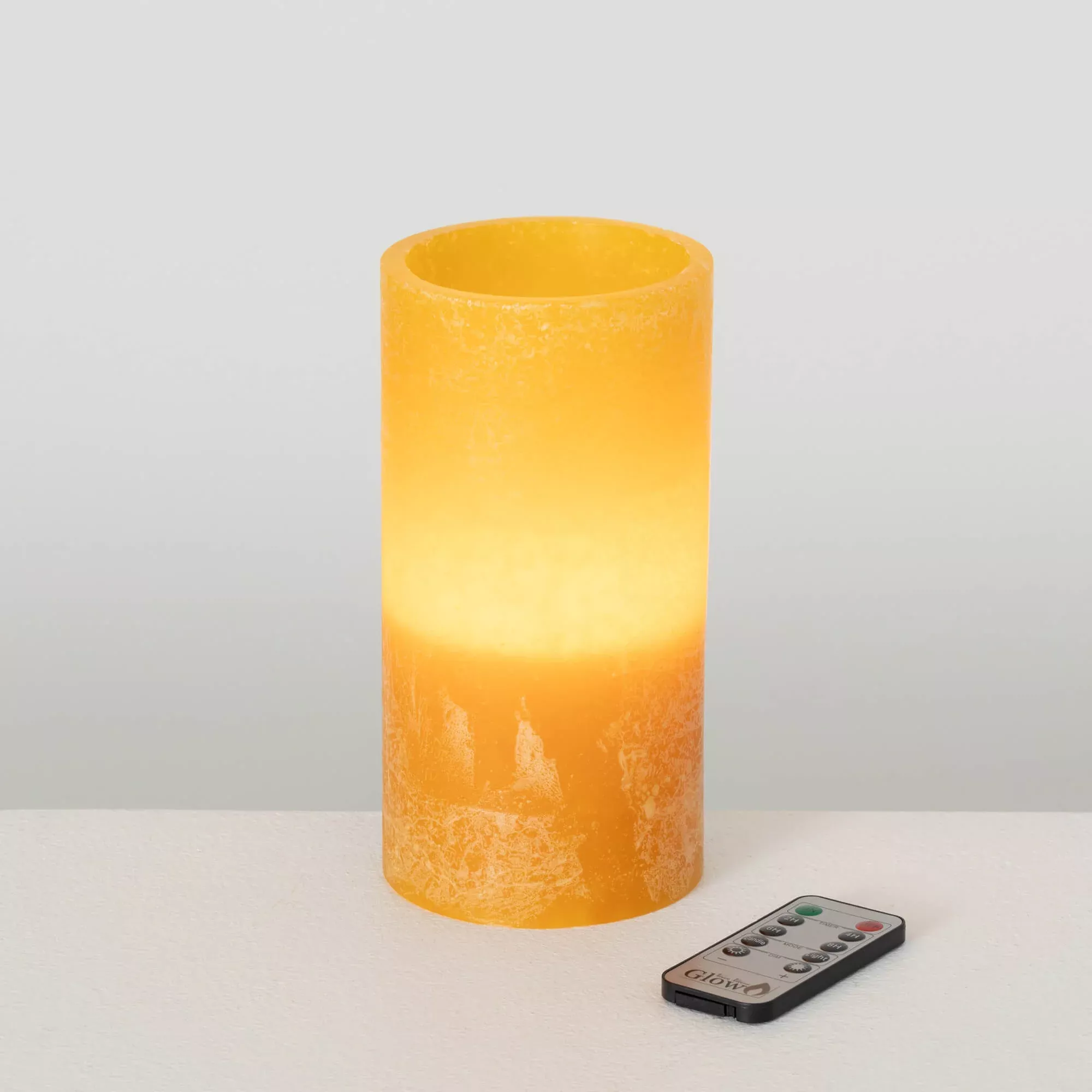 Timber LED Glow Candle Brown Sugar