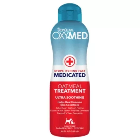 Tropiclean OxyMed Anti-Itch Pet Rinse - 20 oz.