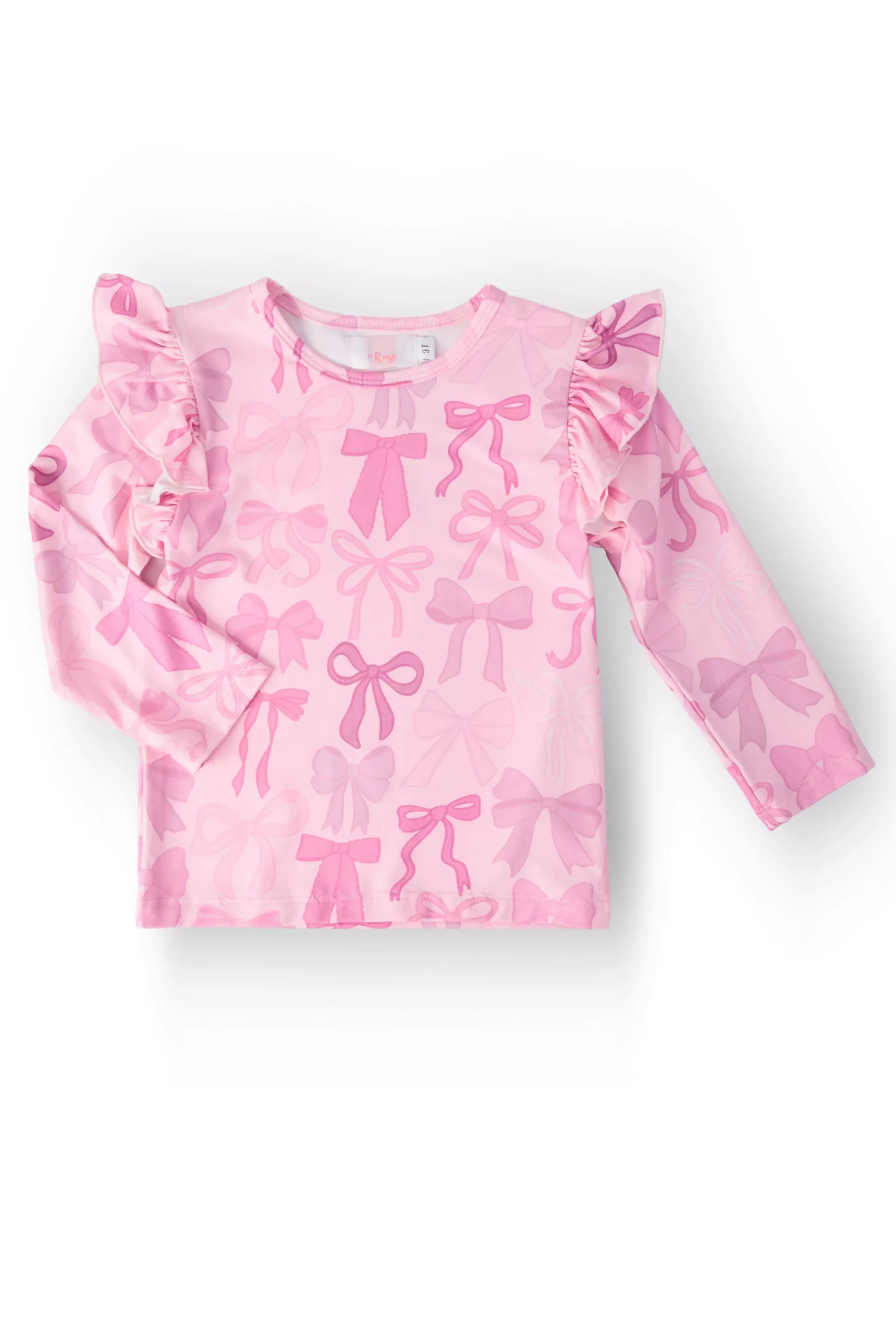Twinkle Ties L /S Ruffle Tee