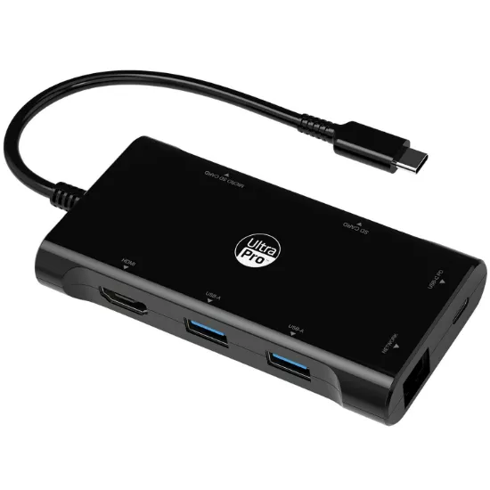 UltraPro Elite USB-C Multiport Hub with Power Pass-Through