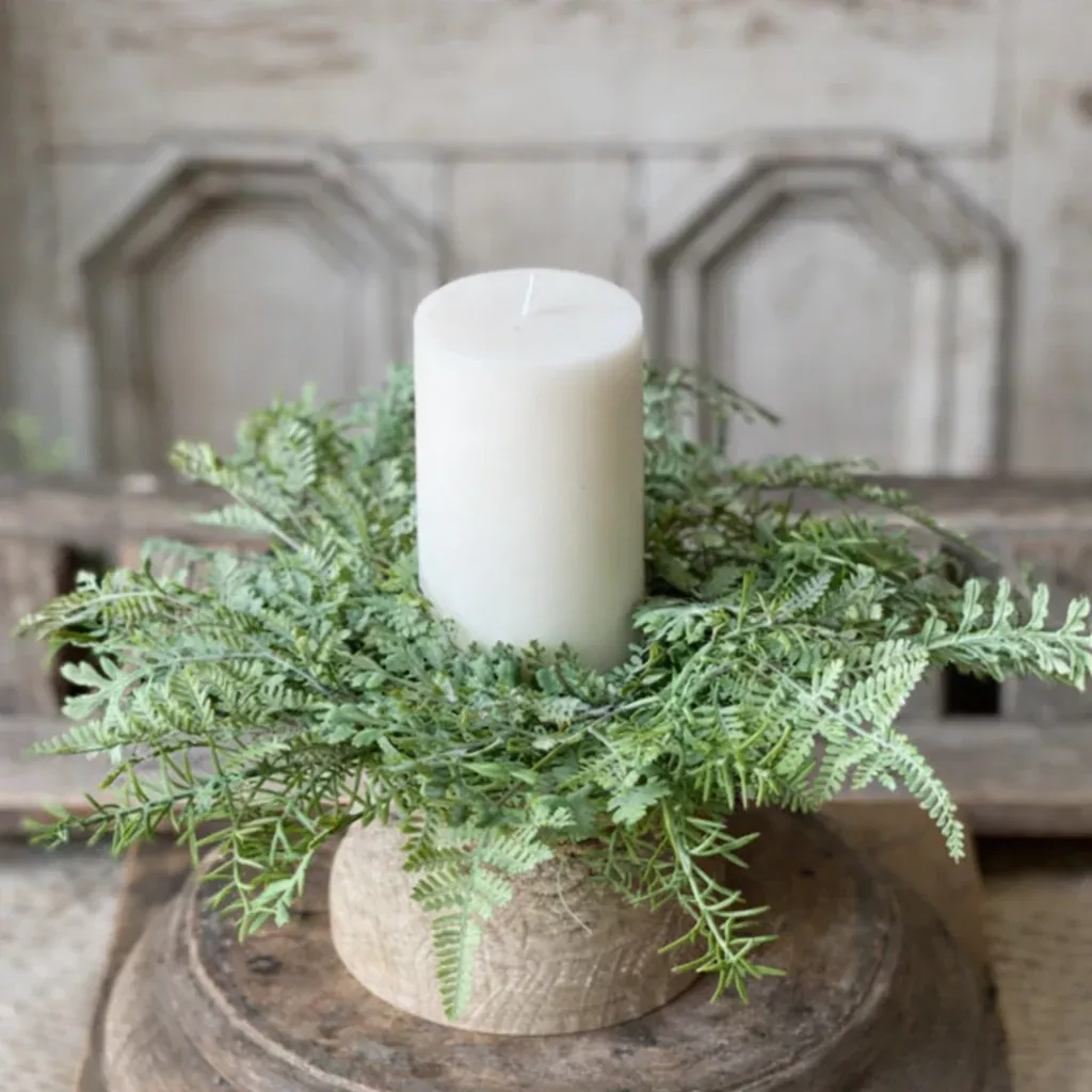 Understory Fern Candle Ring