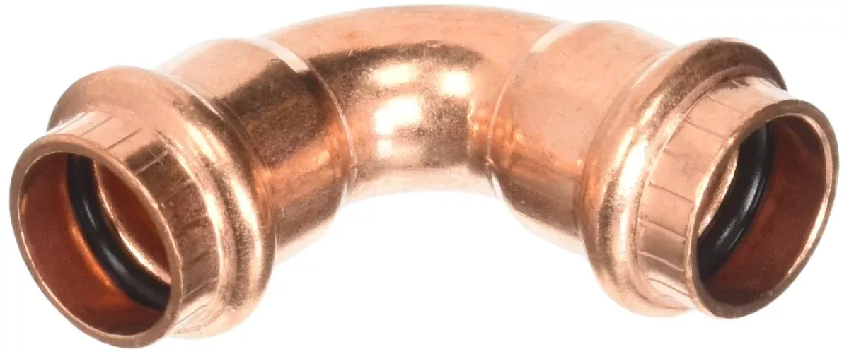Viega 77317 Copper 90-Degree Elbow, 1/2-Inch