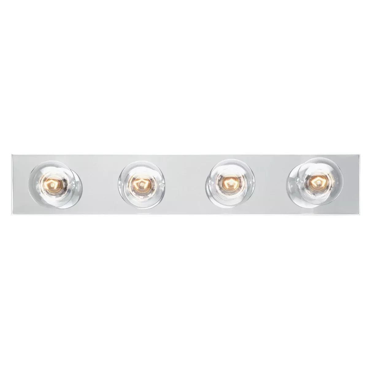 Westinghouse 6641100 Four-Light Bath Bar, Chrome