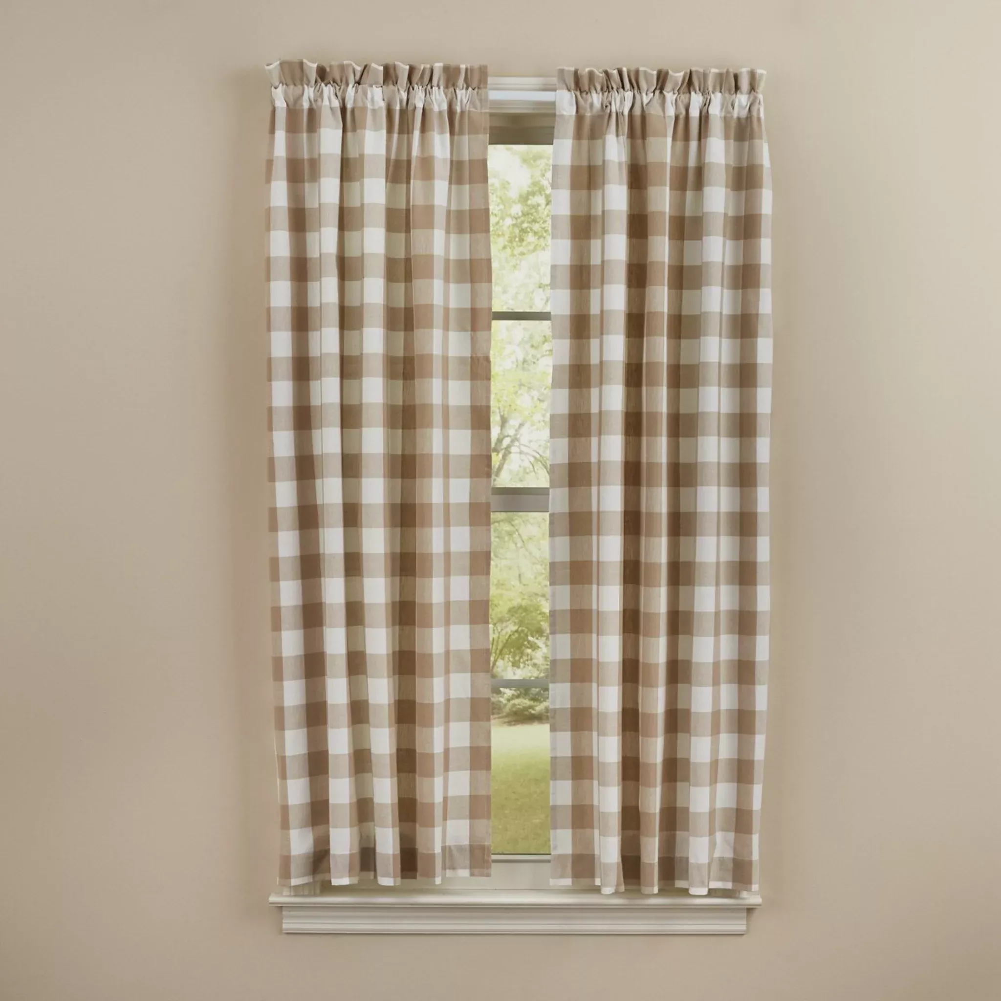 Wicklow Check Natural Panels