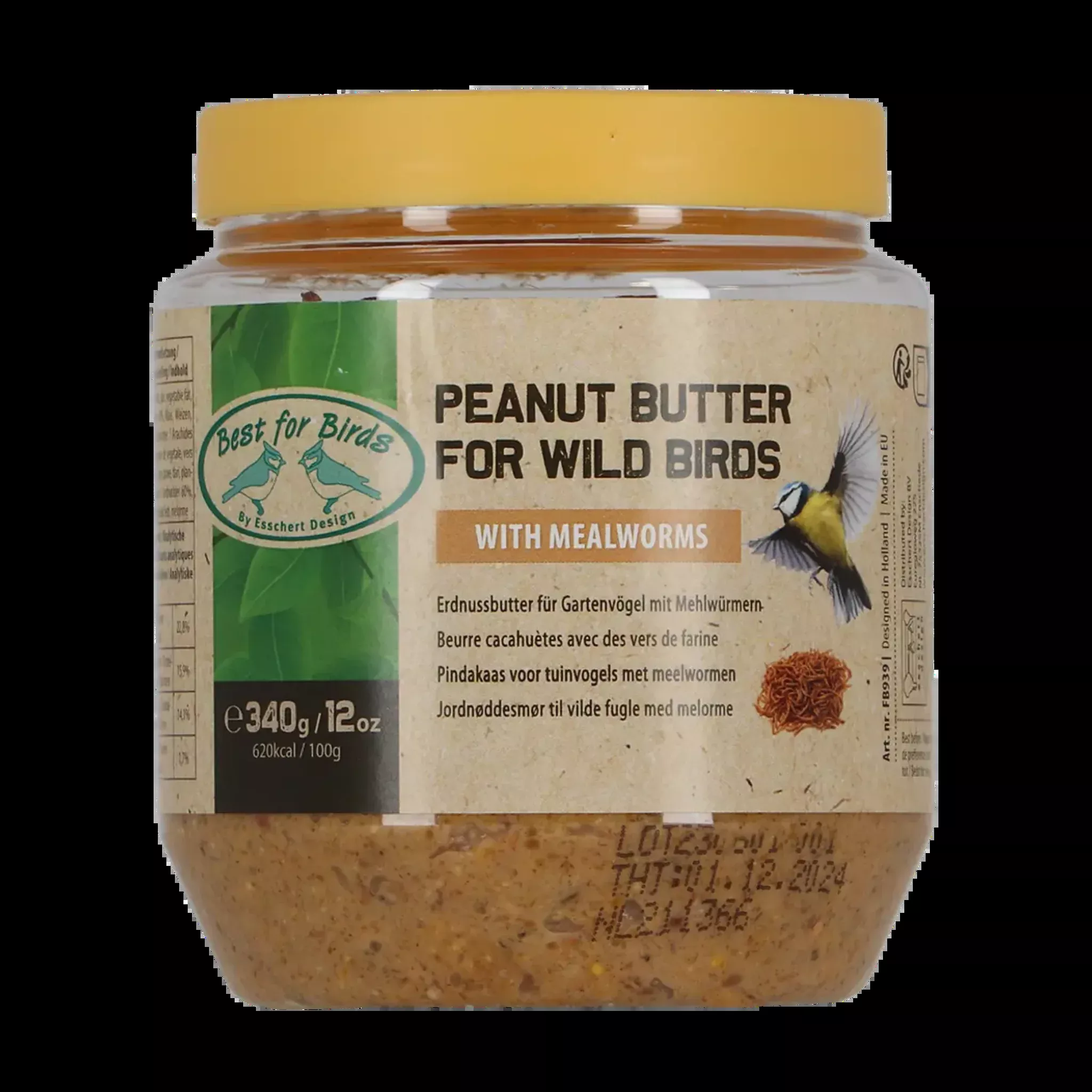 Wild Bird Mealworm Peanut Butter