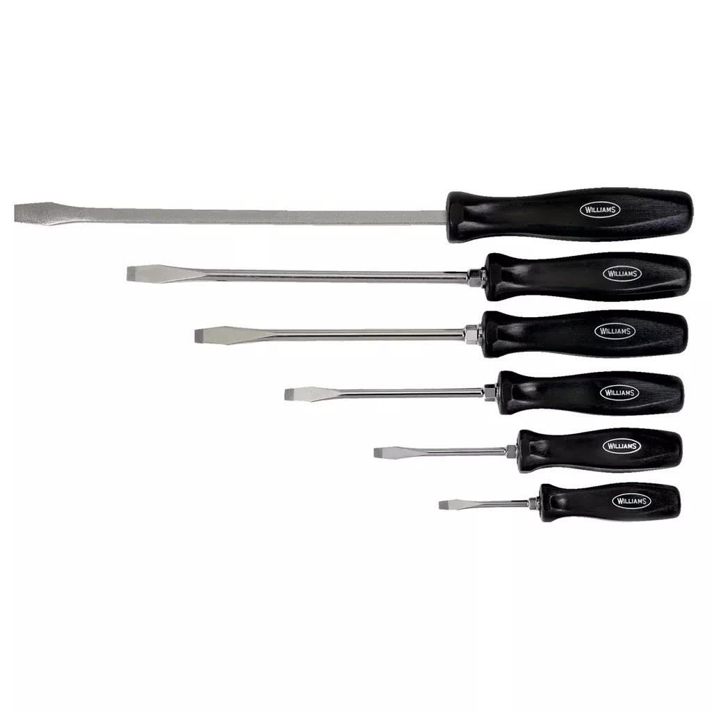 Williams EndurogripKeystone Slotted Screwdriver Set (6 Piece)