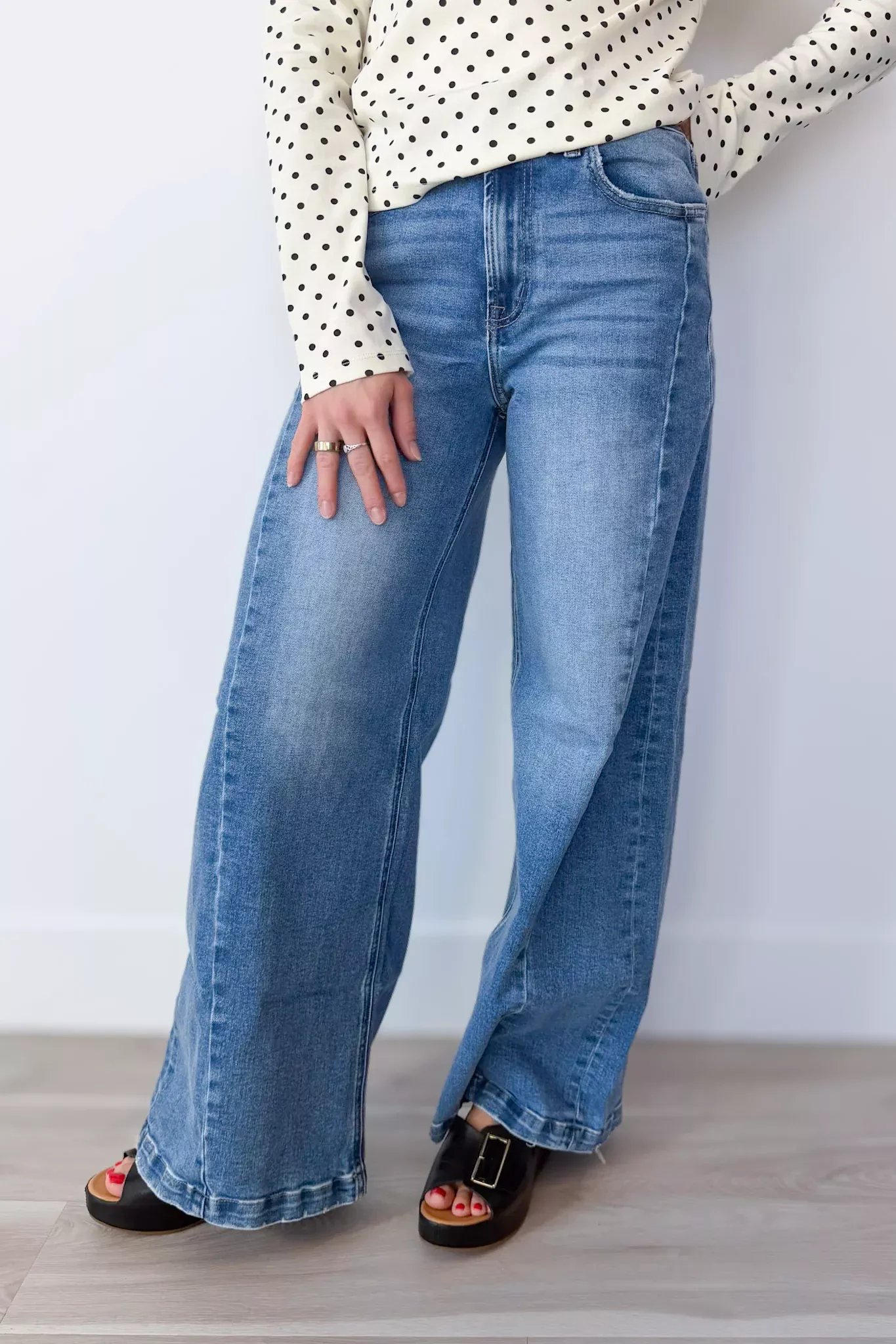 Zenana In A Flash Denim