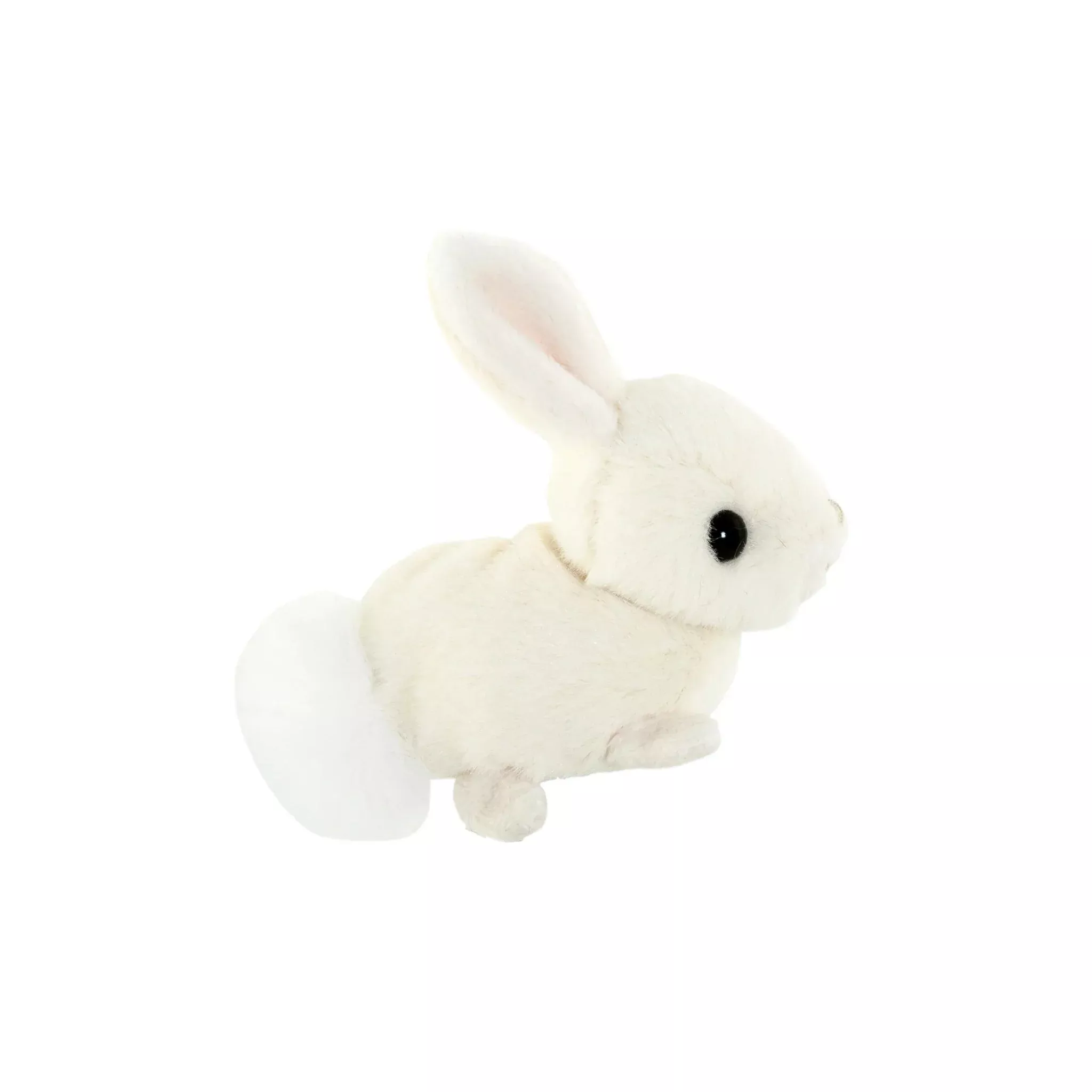 Zeus White Bunny Bag Charm